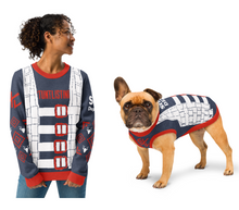 Load image into Gallery viewer, Jerk Vest Sweater Remix White