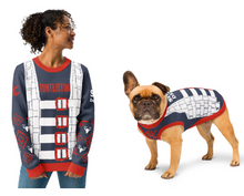 Load image into Gallery viewer, Holiday White Jerk Vest Pet Sweater