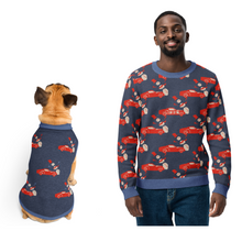 Load image into Gallery viewer, Snowman Car Hit Pet Sweater