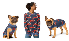 Load image into Gallery viewer, Snowman Car Hit Pet Sweater