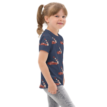 Load image into Gallery viewer, Kids Snowman Car Hit T-shirt