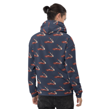Load image into Gallery viewer, Snowman Car Hit Unisex Hoodie