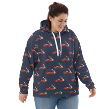 Load image into Gallery viewer, Snowman Car Hit Unisex Hoodie