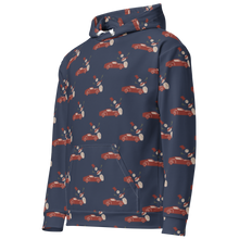 Load image into Gallery viewer, Snowman Car Hit Unisex Hoodie