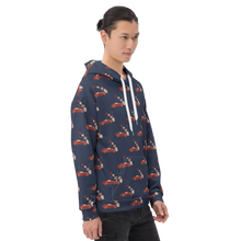Load image into Gallery viewer, Snowman Car Hit Unisex Hoodie