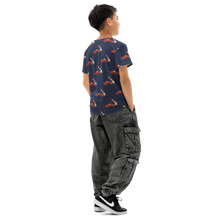 Load image into Gallery viewer, Youth Snowman Car Hit T-shirt