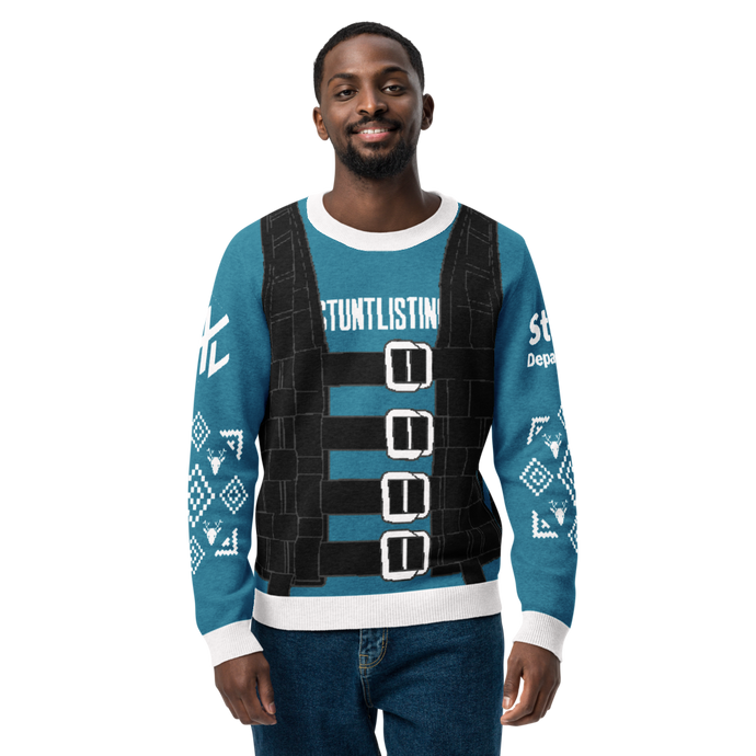 Jerk Vest Sweater Remix Black