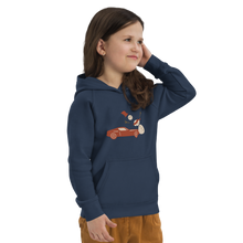 Load image into Gallery viewer, Kids Snowman Car Hit Hoodie
