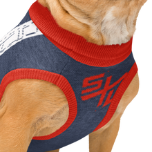 Load image into Gallery viewer, Holiday White Jerk Vest Pet Sweater