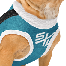 Load image into Gallery viewer, Holiday Black Jerk Vest Pet Sweater