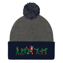 Load image into Gallery viewer, Christmas Hallway Fight Pom-Pom Beanie