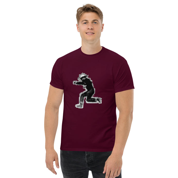 Pixelated Yakima's stagecoach jump shirt